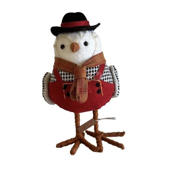 Target Spritz HANSY Bird Cowboy Hat Scarf Overalls Wondershop 2018 - Picture 1 of 7